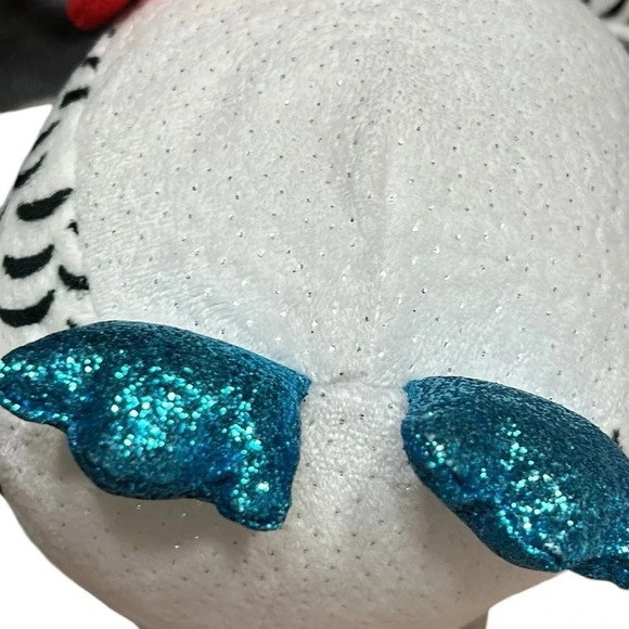 NWT Nester, TY, Beanie Boos ,Christmas 2018., height 10” , width 5”, shimmer.EC - Picture 9 of 14